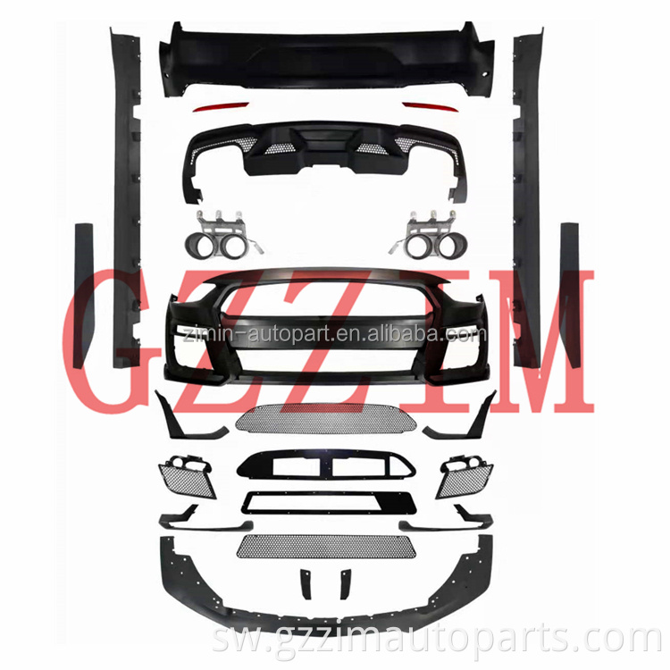 Kitengo cha Mwili wa Mbele ya Gari na Nyuma za Mwili wa Mwili wa Mustang 2018-2020 Ilibadilishwa kuwa CT500